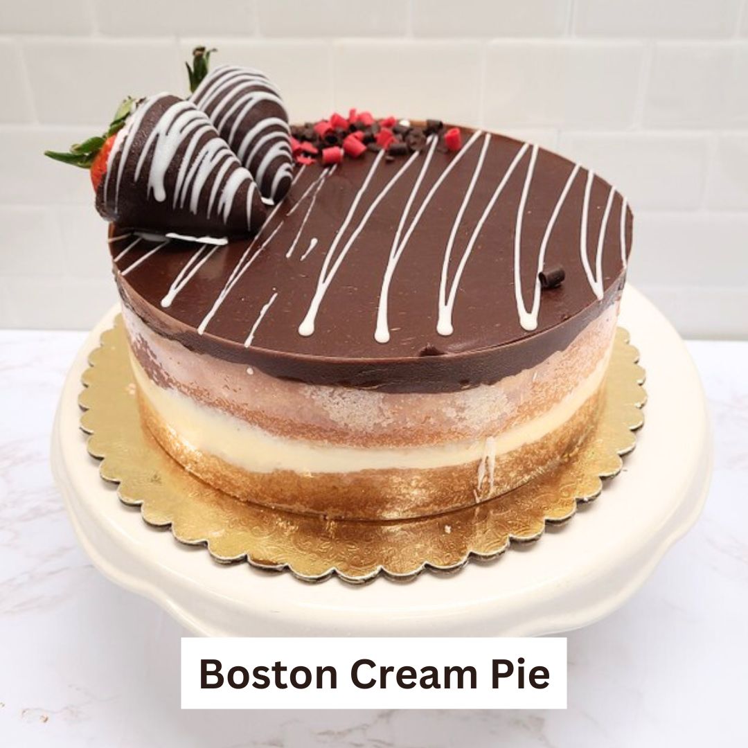 Boston Cream Pie Torte