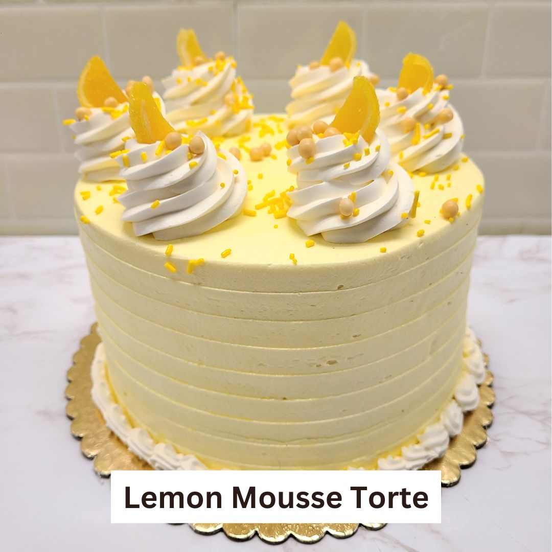 Lemon Mousse Torte